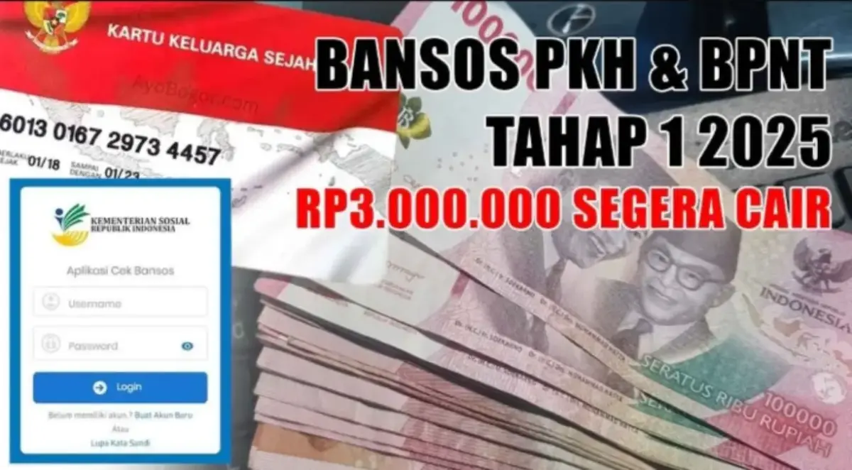 bansos cair