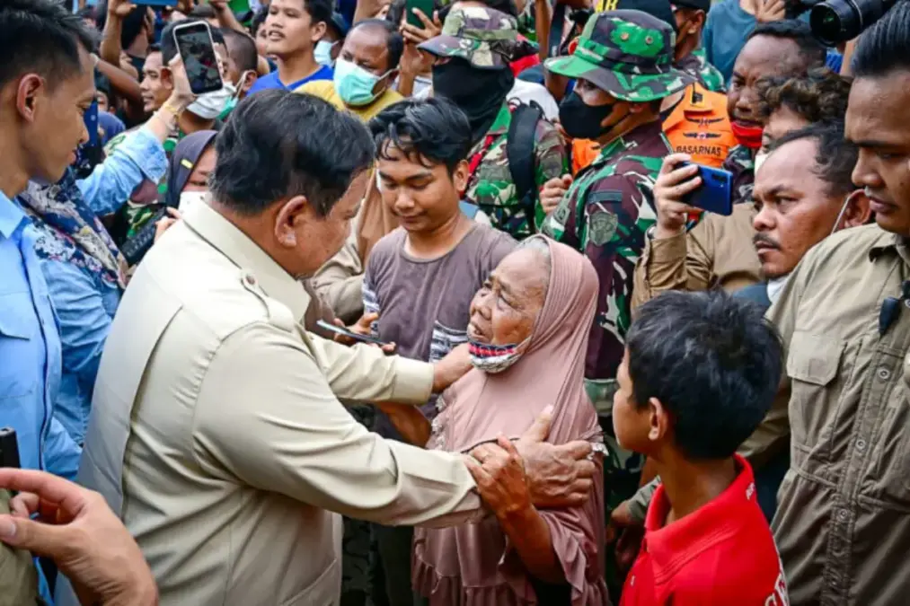 Di Aceh Tamiang, Presiden Minta Maaf bila Layanan Bantuan Korban Bencana Belum Terselesaikan Sepenuhnya Ke Aceh
