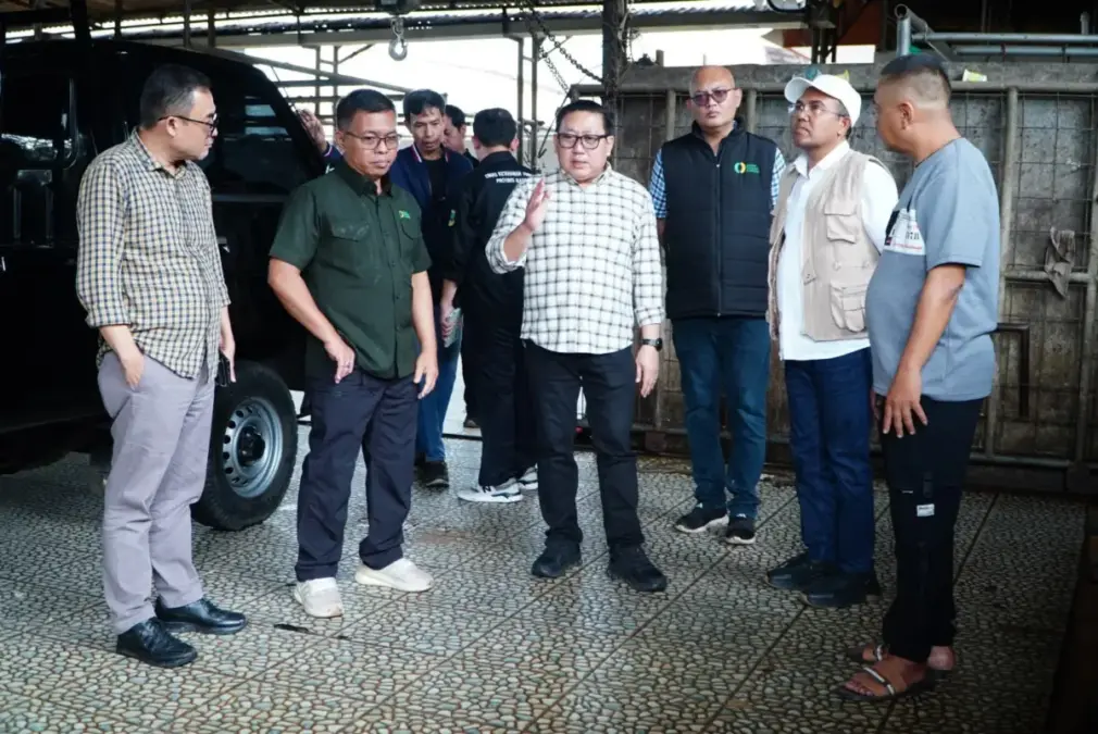 Sidak 6 TPH Ciputat Jelang Ramadan 2026, Bapanas dan Kementan Pastikan Harga Karkas Sesuai Kesepakatan Sidak