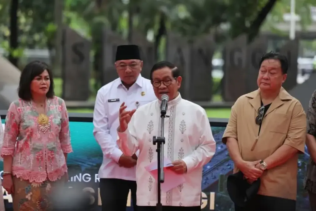 Groundbreaking Taman Semanggi, Gubernur Pramono Wujudkan RTH Ikonik tanpa Bebani APBD Groundbreaking