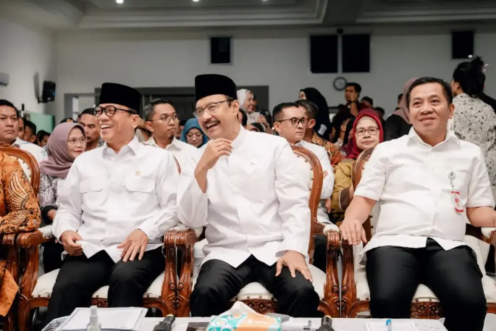 Sosialisasi DTSEN di Karawang, Mensos dan Mendes PDT Pastikan Bansos Tepat Sasaran dan Transparan Hadir di Karawang