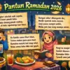 Ilustrasi pantun Ramadan