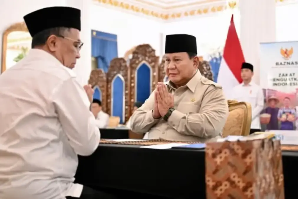 Momentum Idul Fitri, Presiden Prabowo Ajak Rakyat Tinggalkan Perpecahan Jaga persatuan