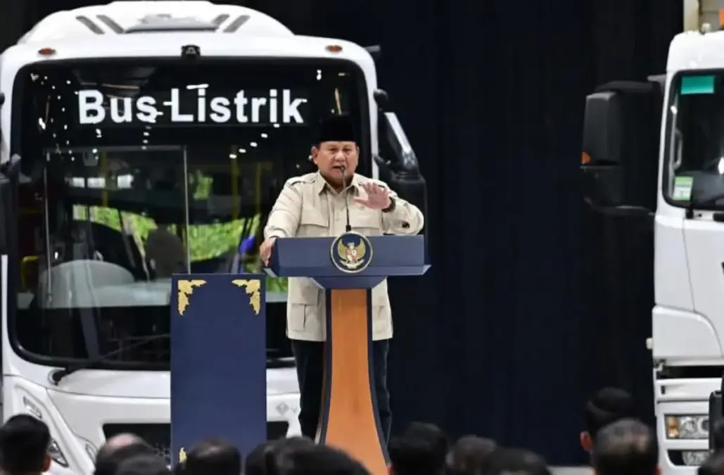 Diresmikan Prabowo, Industri Kendaraan Listrik RI Masuk Level Baru Kendaraan listrik